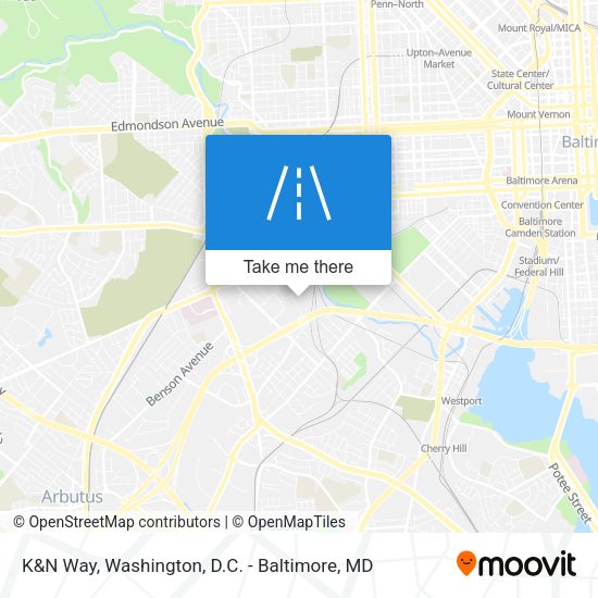 K&N Way map