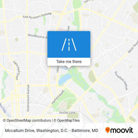 Mapa de Mccallum Drive