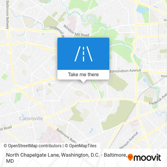 North Chapelgate Lane map