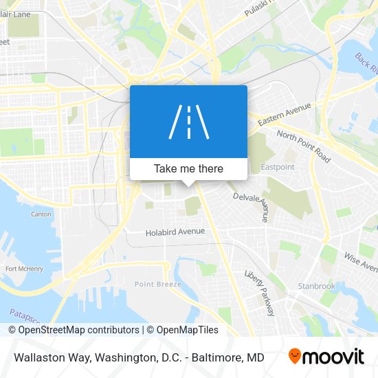 Wallaston Way map
