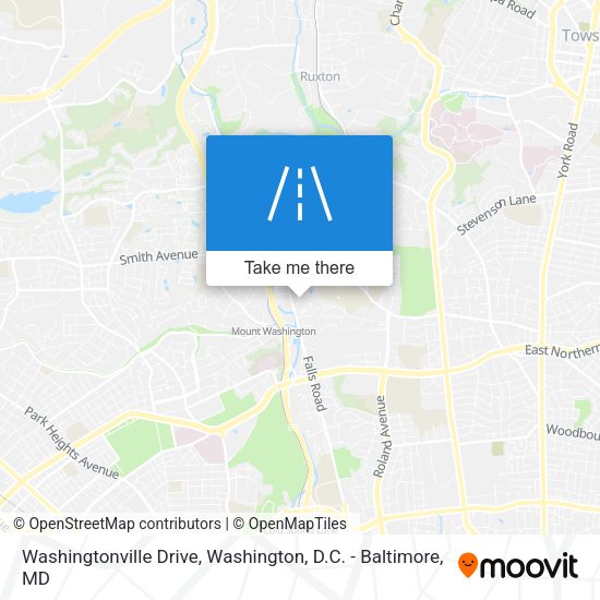 Washingtonville Drive map