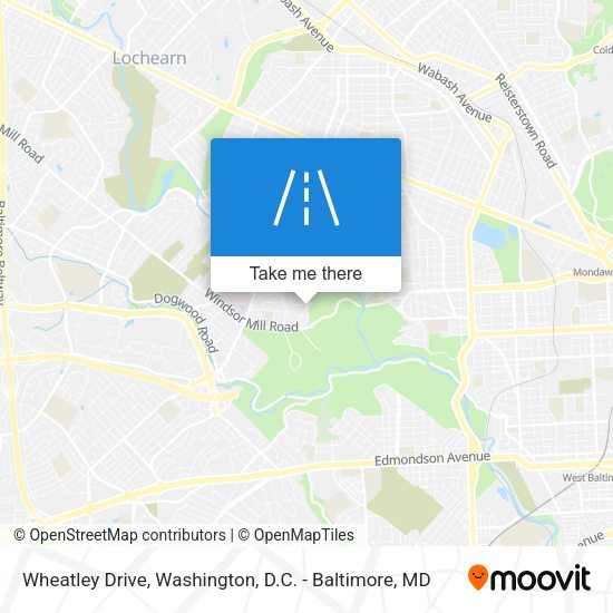Mapa de Wheatley Drive