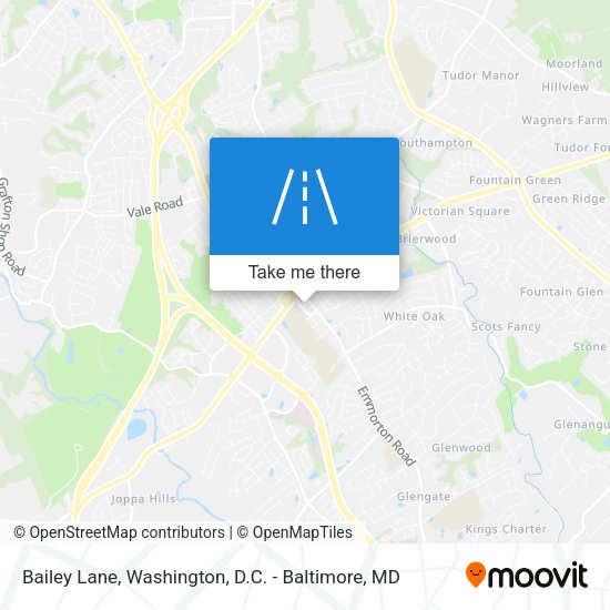 Bailey Lane map