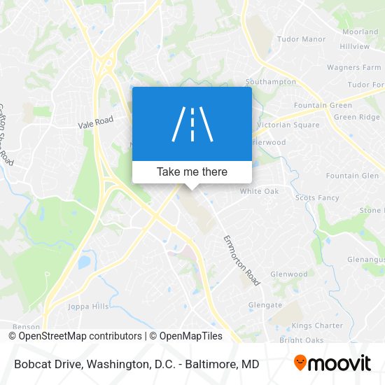 Bobcat Drive map