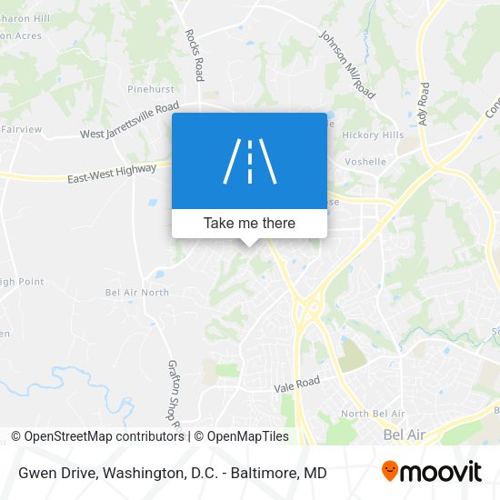 Mapa de Gwen Drive