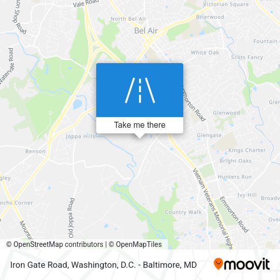 Iron Gate Road map
