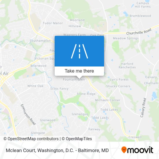 Mclean Court map