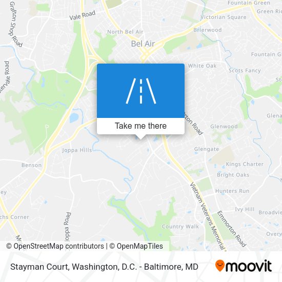 Stayman Court map