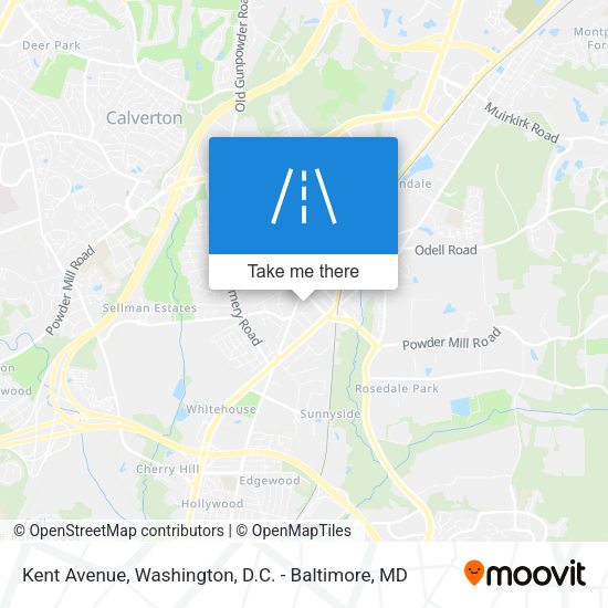 Mapa de Kent Avenue