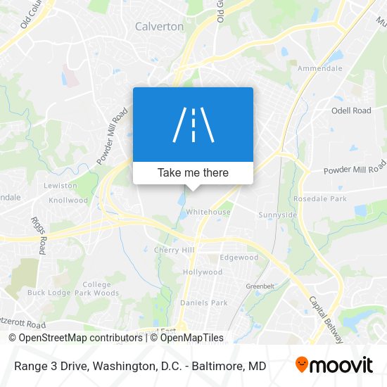 Mapa de Range 3 Drive