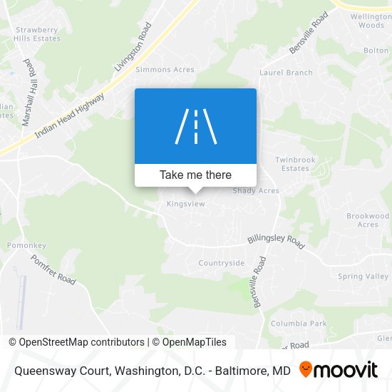 Queensway Court map