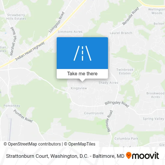 Strattonburn Court map