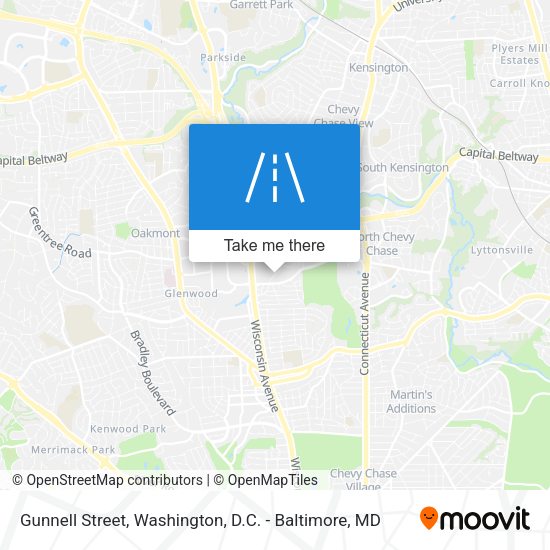 Mapa de Gunnell Street