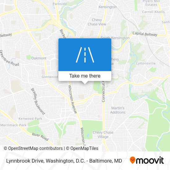 Lynnbrook Drive map