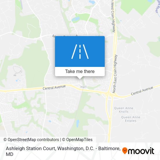 Mapa de Ashleigh Station Court