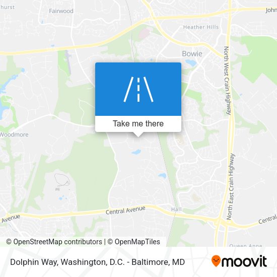 Dolphin Way map