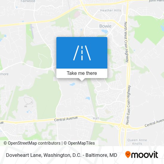 Doveheart Lane map