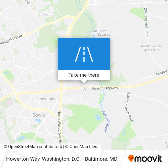 Mapa de Howerton Way