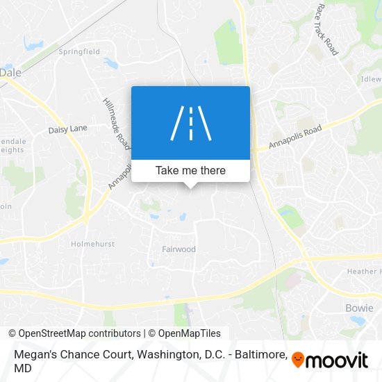 Megan's Chance Court map