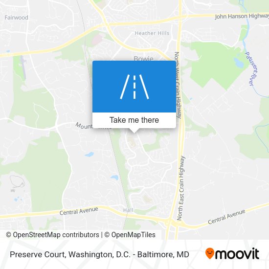Preserve Court map