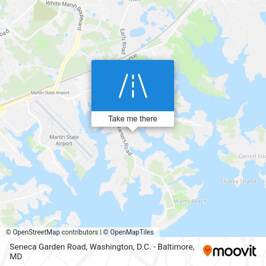 Mapa de Seneca Garden Road