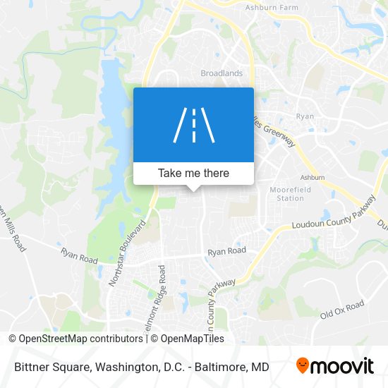 Mapa de Bittner Square