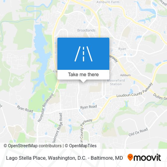 Lago Stella Place map
