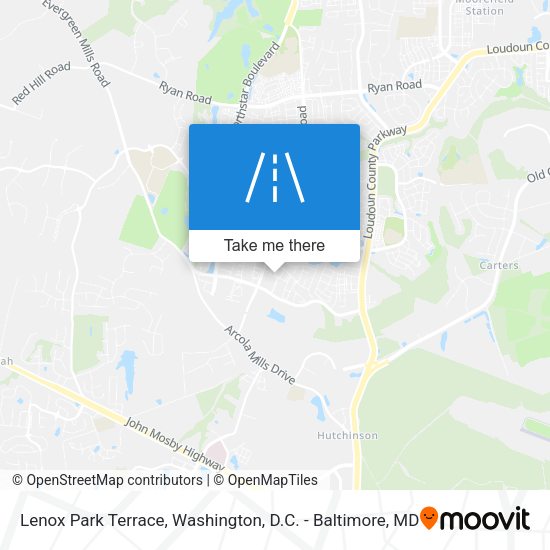 Lenox Park Terrace map