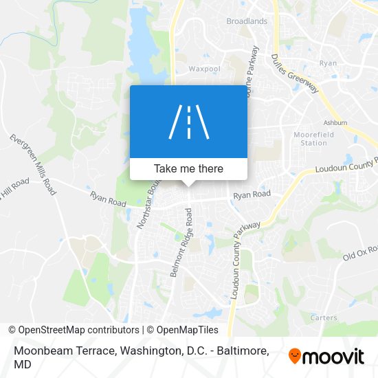 Moonbeam Terrace map