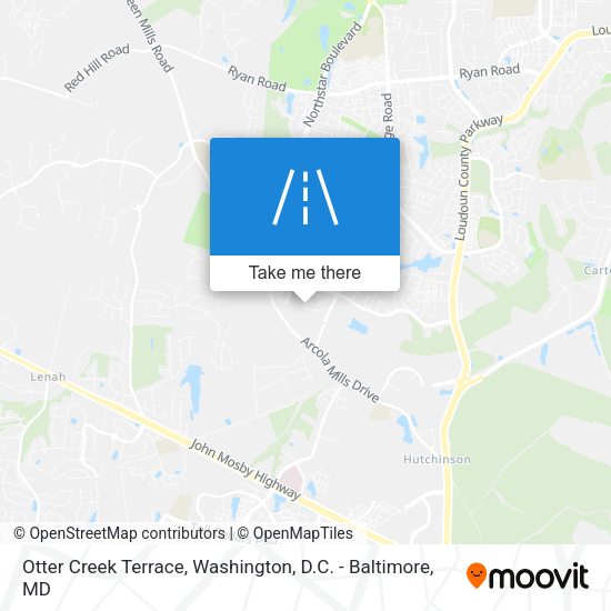 Mapa de Otter Creek Terrace
