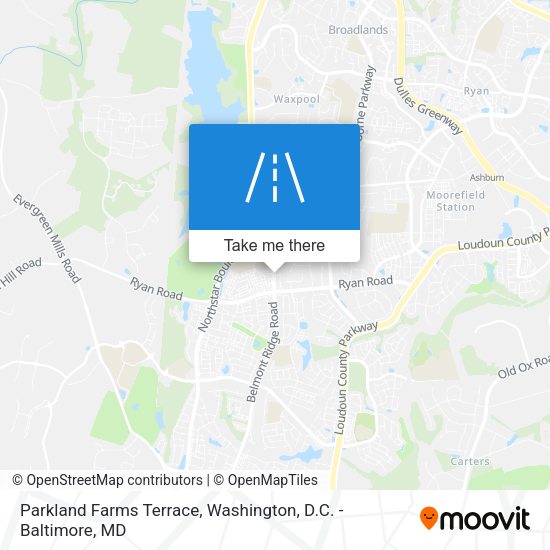 Mapa de Parkland Farms Terrace