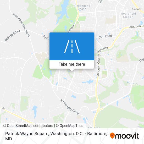 Mapa de Patrick Wayne Square