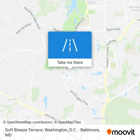 Soft Breeze Terrace map