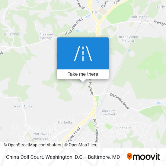 China Doll Court map