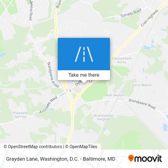Grayden Lane map