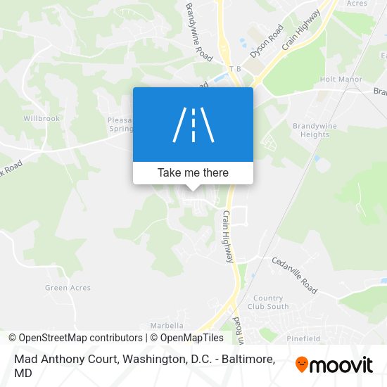 Mad Anthony Court map