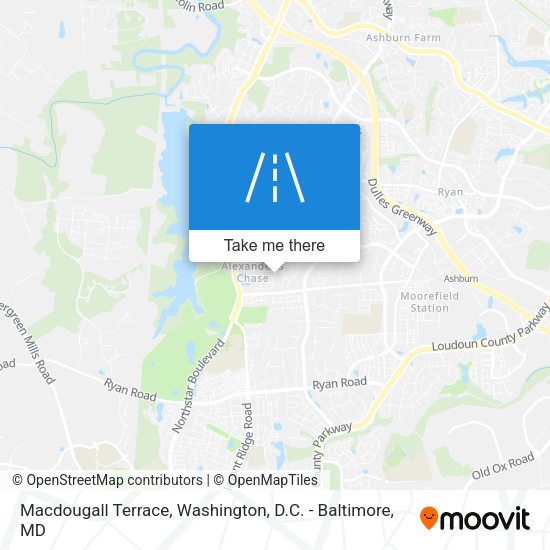Mapa de Macdougall Terrace