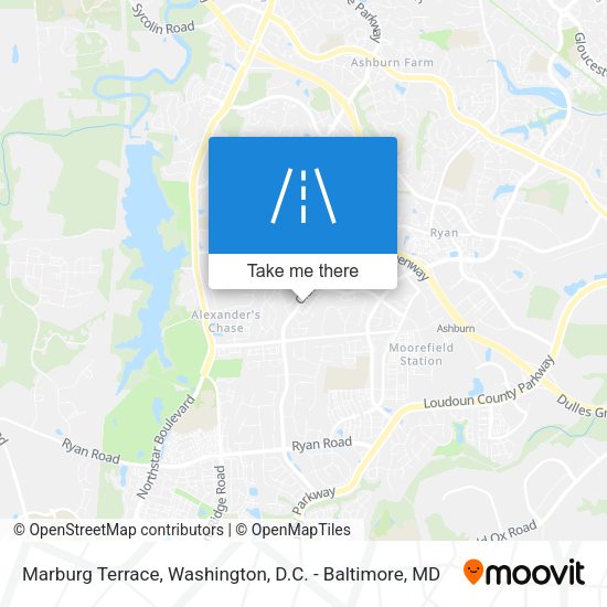 Marburg Terrace map