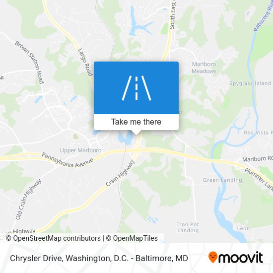 Chrysler Drive map