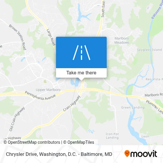 Chrysler Drive map
