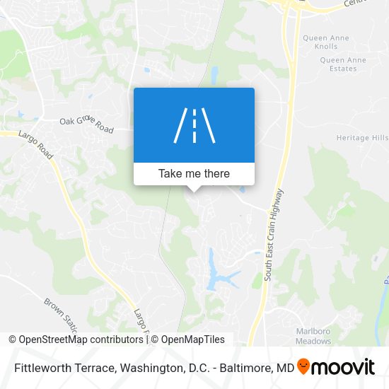 Mapa de Fittleworth Terrace
