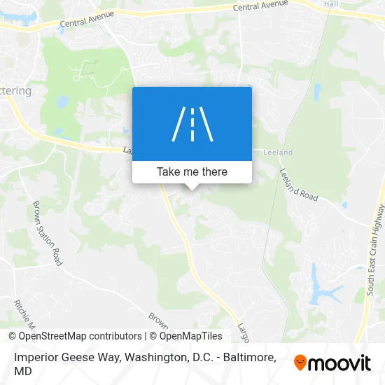 Imperior Geese Way map