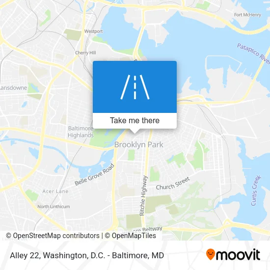 Alley 22 map