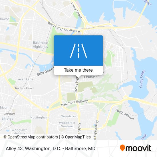 Alley 43 map