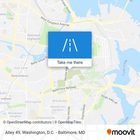 Alley 49 map