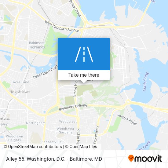 Alley 55 map