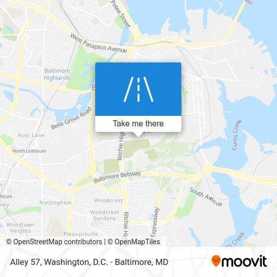 Alley 57 map