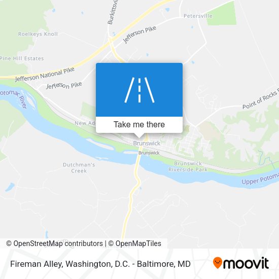 Fireman Alley map