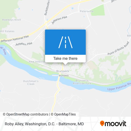 Roby Alley map
