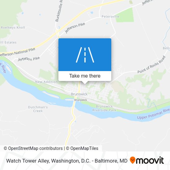 Watch Tower Alley map